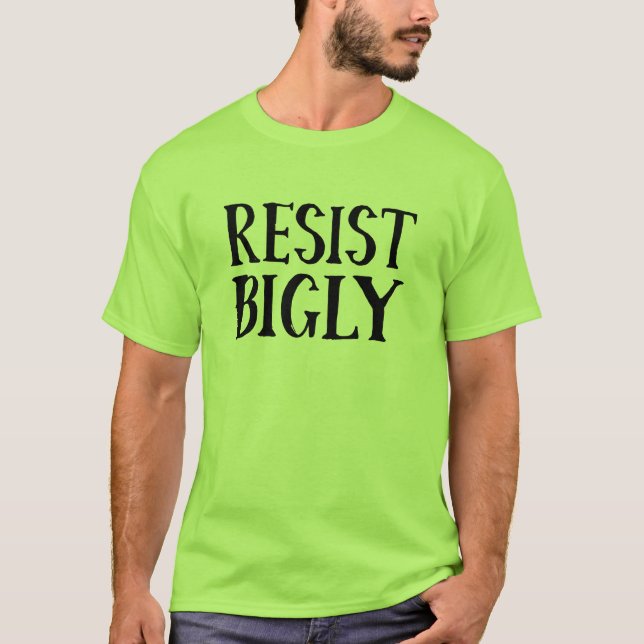 Camiseta Resista la ropa anti de la resistencia del triunfo (Anverso)
