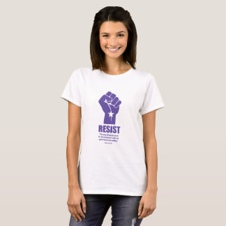 Camiseta Resista: "La única cosa necesaria para… "