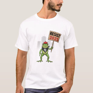 Camiseta Resiste a la protesta de la rana de Portland