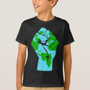 Camiseta #resiste Calentamiento Glol Tierra Madre Ambiente