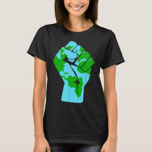 Camiseta #resiste Calentamiento Glol Tierra Madre Medio Amb