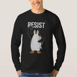 Camiseta ¡RESISTE! Me Pongo del Lado de los Pingüinos - Ara