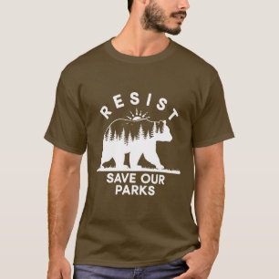 Camiseta Resiste Salva Nuestros Parques Alt Us Parques Naci