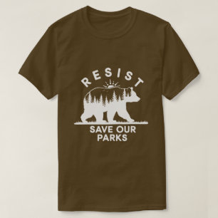 Camiseta Resiste Salva Nuestros Parques Alt Us Parques Naci