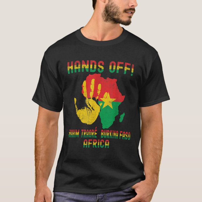 Camiseta Resistencia africana Thomas Sankara Burkina Faso I (Anverso)