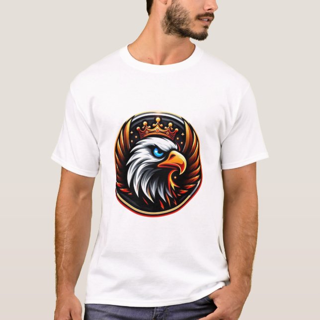 Camiseta Resistencia al águila real y majestad cómoda (Anverso)