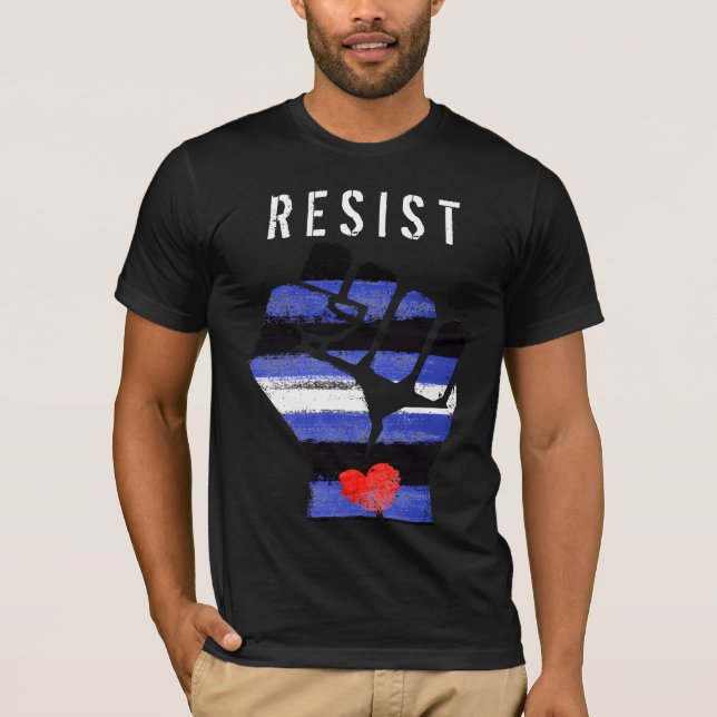 Camiseta Resistencia de cuero (Anverso)