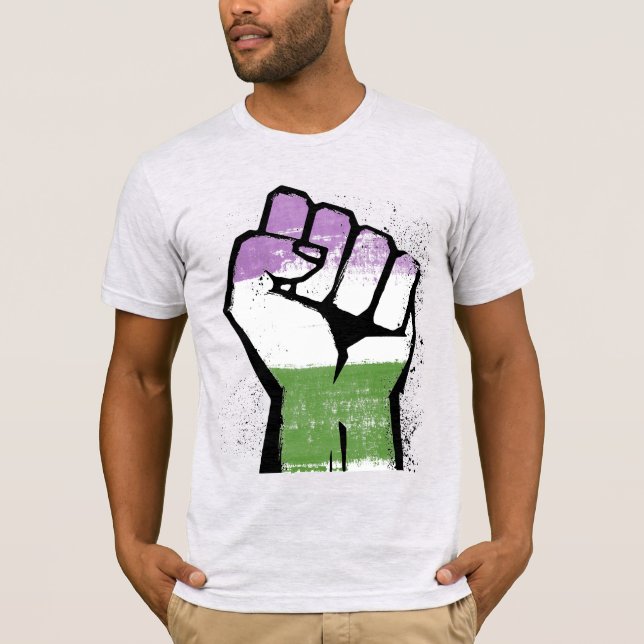 Camiseta Resistencia homosexual (Anverso)
