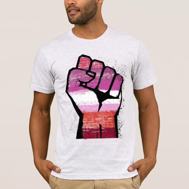 Camiseta Resistencia Lesbiana (Anverso)