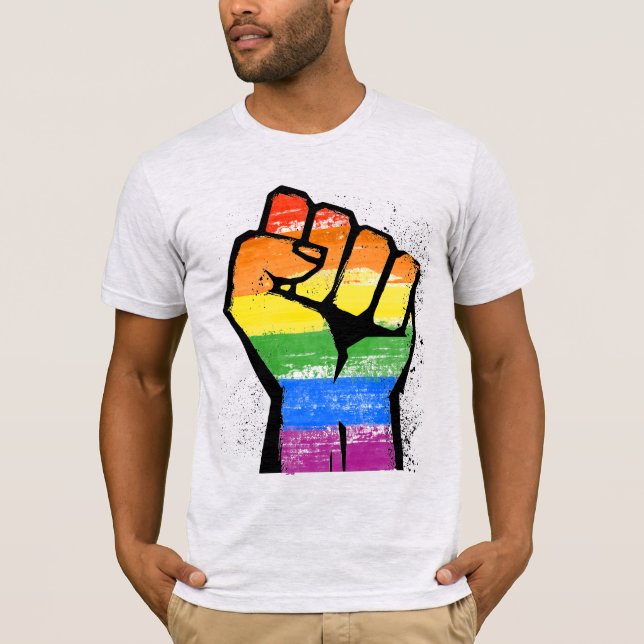 Camiseta Resistencia LGBT (Anverso)