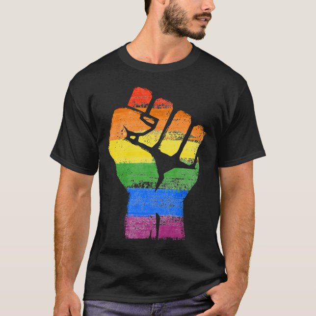 Camiseta Resistencia LGBT (Anverso)