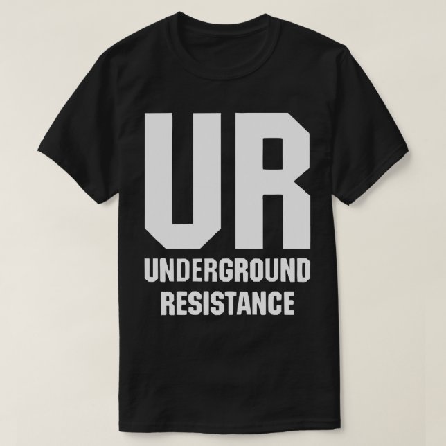 Camiseta resistencia subterránea 'Esencial camiseta' (Diseño del anverso)