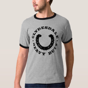 Camiseta "resistente" del logotipo de Clydesdale