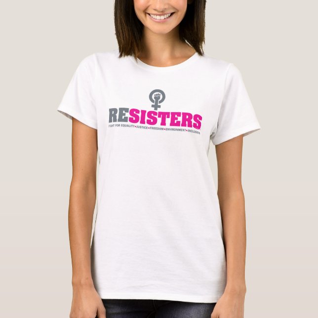 Camiseta RESISTERS / The New Emblem of the Resistance (Anverso)