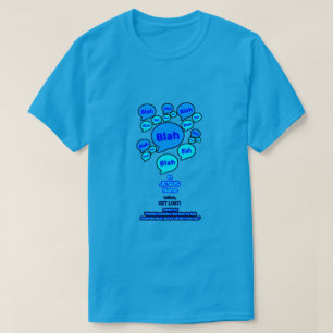 Camiseta Resistid al diablo - Logo Azul -