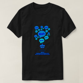 Camiseta Resistid al diablo - Logo Azul -