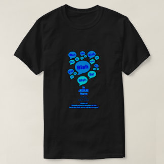Camiseta Resistid al diablo - Logo Azul -