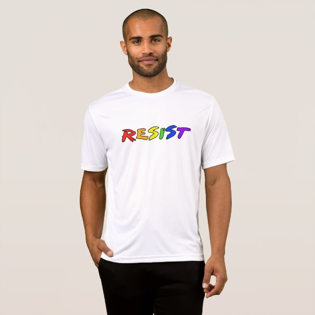 Camiseta ¡Resistid con orgullo! (hasta 4x!) (Anverso completo)