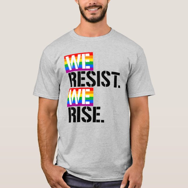 CAMISETA RESISTIMOS A QUE AUMENTAMOS (Anverso)