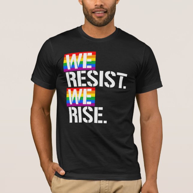 Camiseta Resistimos Nos levantamos (Anverso)