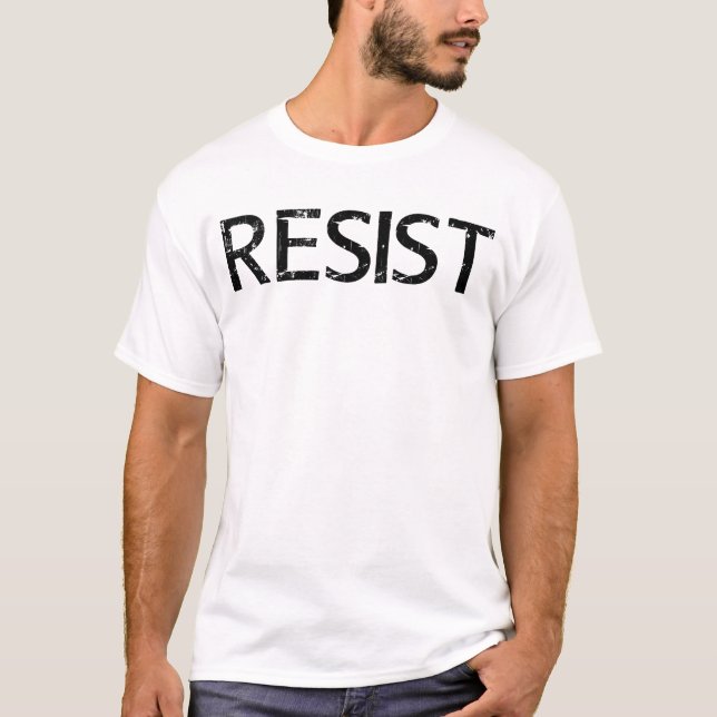 Camiseta resistir (Anverso)