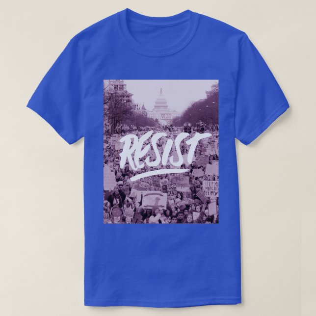 CAMISETA RESISTIR (Diseño del anverso)