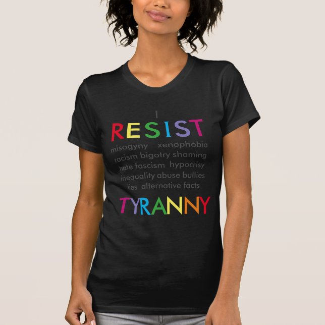 CAMISETA RESISTIR (Anverso)