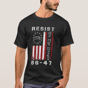 Camiseta Resistir 8647 86 47 Protesta Nosotros El Pueblo Ba