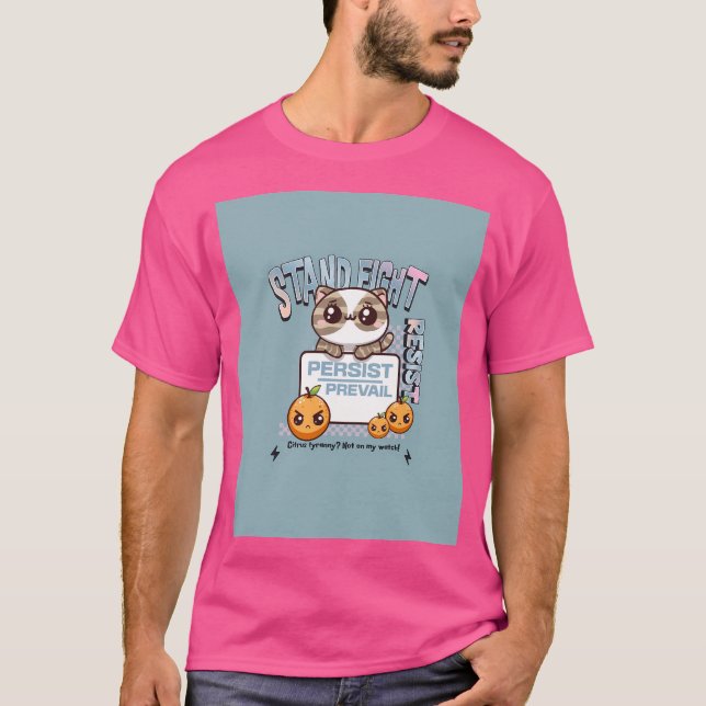 Camiseta Resistir a la persistencia (Anverso)