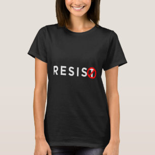 Camiseta Resistir a los camisas, oponerse a Trump, indivisi