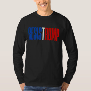 Camiseta Resistir a Trump - declaración política