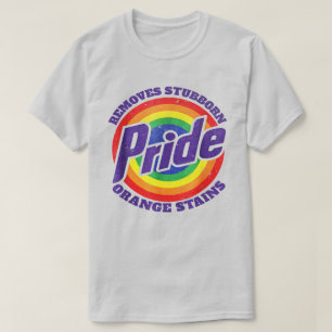 Camiseta Resistir a Trump Eliminar Manchas Naranjas Obstina