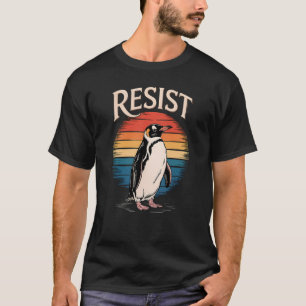 Camiseta Resistir Al Pingüino Para Activista Ambientalista
