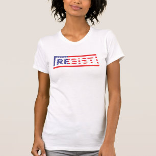 Camiseta RESISTIR  Bandera de los Estados Unidos