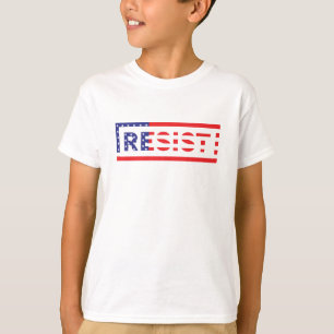 Camiseta RESISTIR Bandera de los Estados Unidos