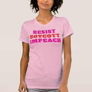 Camiseta Resistir Boicot Impeachment 