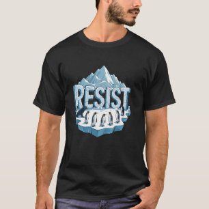 Camiseta RESISTIR Cambio Pingüino Sello Australiano Islandi