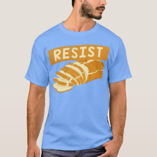 Camiseta Resistir el Trigo de Rata Libre Dieta Gluten Libre
