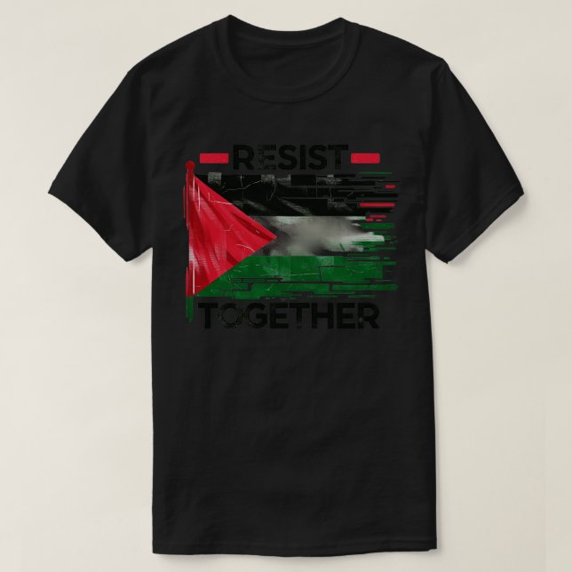 Camiseta Resistir juntos (Diseño del anverso)