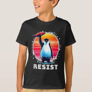 Camiseta Resistir la gracia de los camisas resiste a los pi