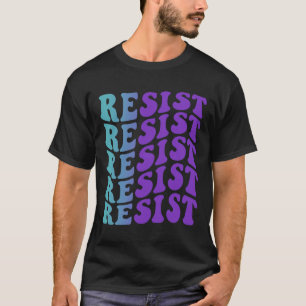 Camiseta Resistir la prevención del suicidio Conciencia sob