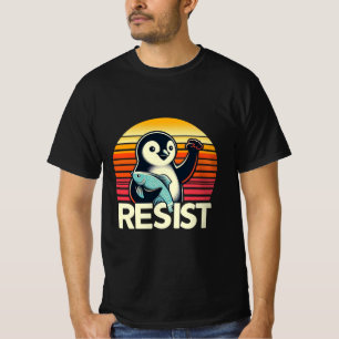 Camiseta Resistir la protesta de los animales de la marea n