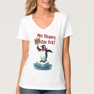 Camiseta Resistir la protesta de los pingüinos - Sin arance