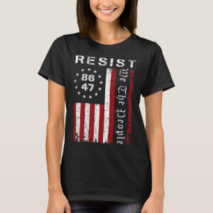 Camiseta Resistir La Protesta Nosotros, El Pueblo 8647 86 4