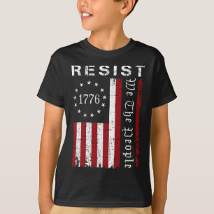 Camiseta Resistir La Protesta Nosotros, La Bandera Del Pueb