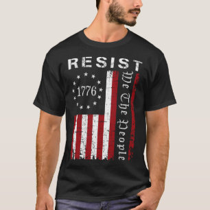 Camiseta Resistir La Protesta Nosotros, La Bandera Del Pueb