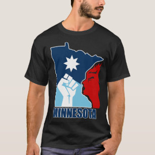 Camiseta Resistir Minnesota Puño en Alto