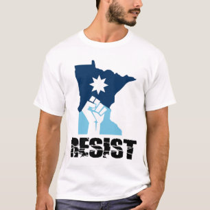 Camiseta Resistir Minnesota Puño en Alto