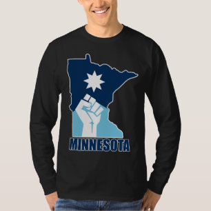 Camiseta Resistir Minnesota Puño en Alto