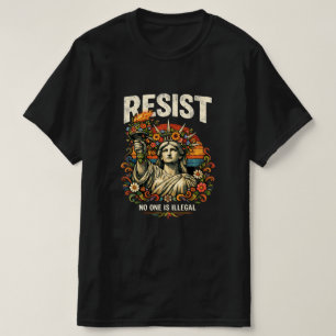 Camiseta Resistir: "Nadie es ilegal"
